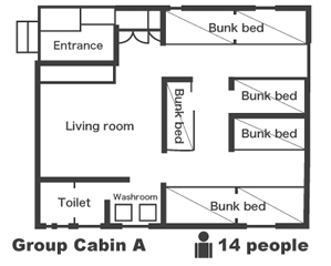 Group A cabin